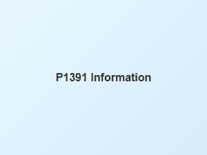 Car Code P1391 Information for Obd2 System